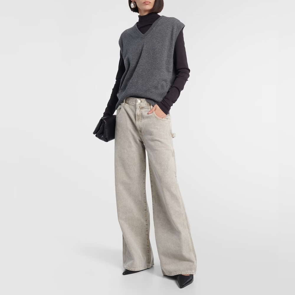 Agolde Magda Carpenter Wide Leg Jeans